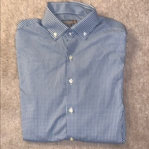 NWOT Peter Millar Summer Comfort Navy Check M